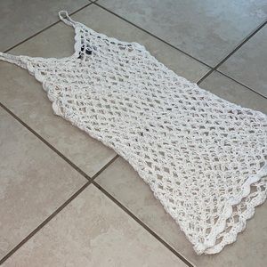 F21 FISH NET BEACH DRESS